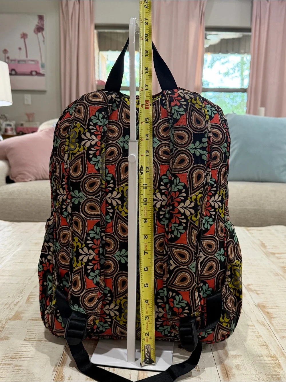 Vera Bradley Lighten Up Campus Laptop Backpack in 